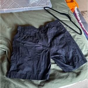 Men's Black Casual Shorts